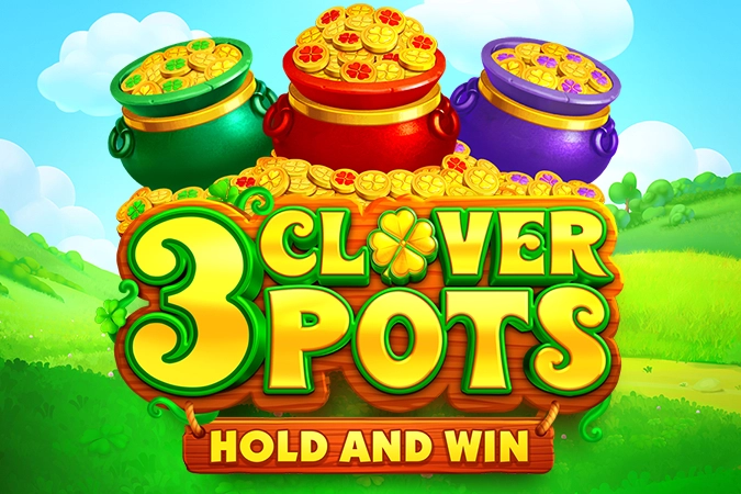03322 3 clover pots